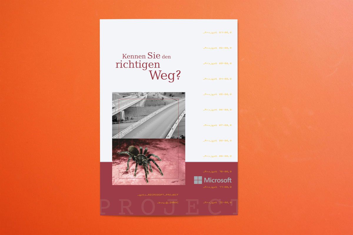 Post-Mailing als Dialoginstrument für Microsoft Deutschland ist eine Kreation und Referenz der WOA