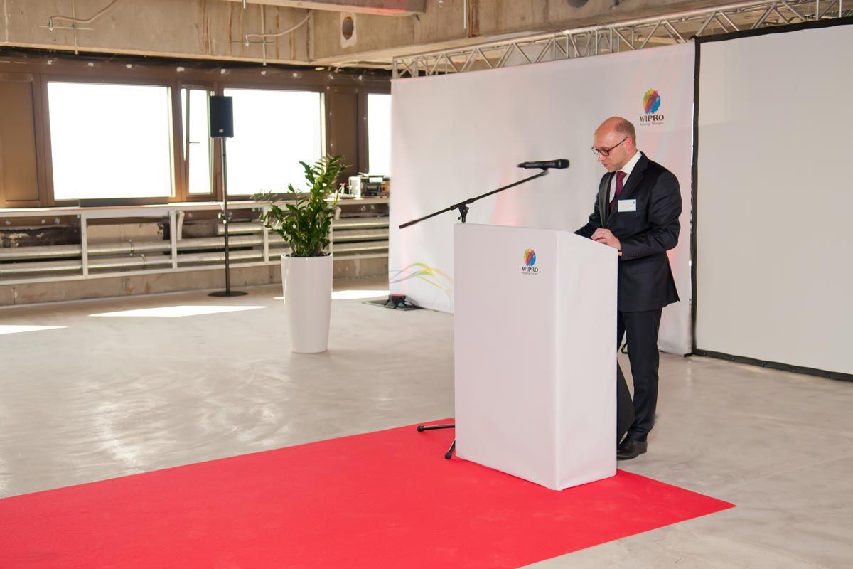 Eröffnung des Wipro-Headquarter in Frankfurt als Event von WOA Eventagentur